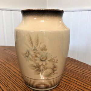 Denby Vase: Vintage English Fine Stoneware